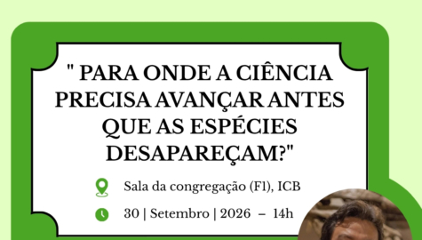 O Programa de Pós-graduação em Zoologia completa 15 anos. Venha comemorar conosco!